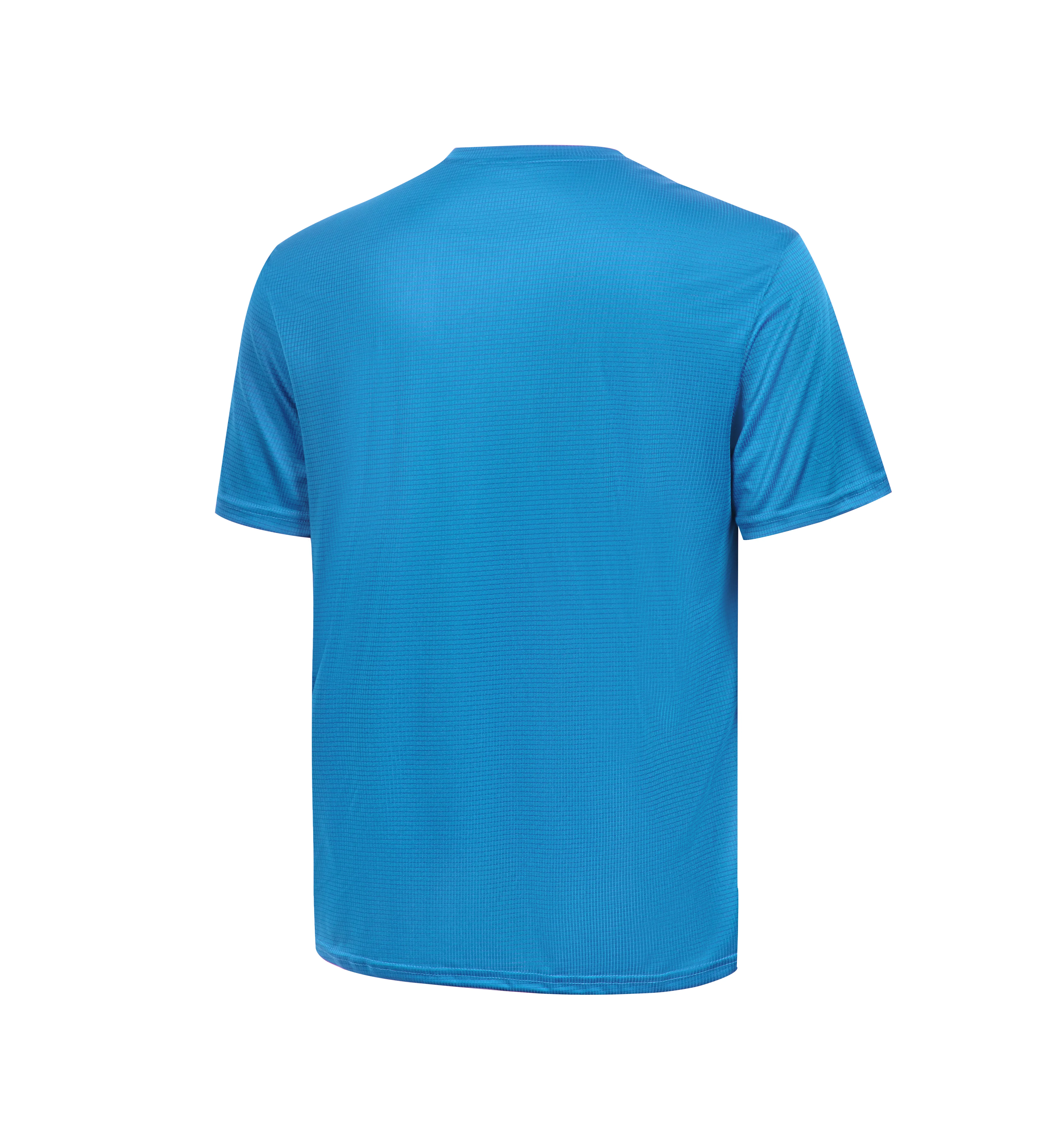 Men's Quick Dry Short Sleeve Gym Running Moisture Wicking Round Neck T-Shirt Training Exercise Gym Sport Shirt Tops Lightweight