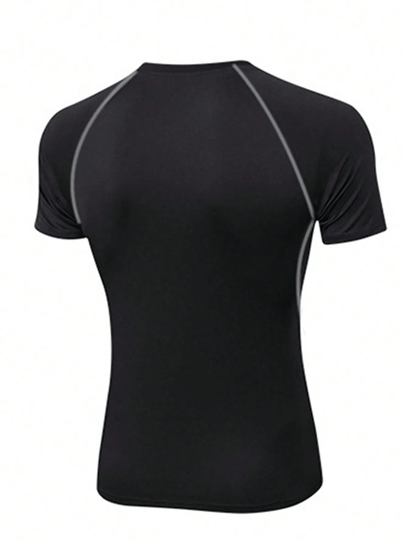 2 Pcs Men Compression Sport T Shirt Short Sleeve Training Fitness Top Tee Man Quick Dry Running Sport T Shirts