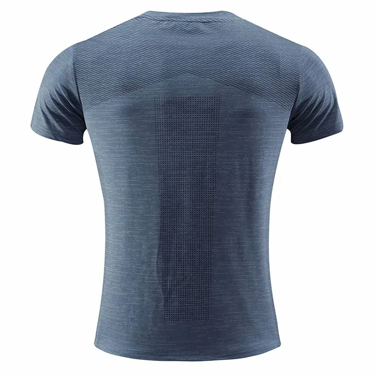 Multicolor Quick Dry Short Sleeve Sport T Shirt Gym Jerseys Fitness Shirt Trainer Running T-Shirt Men's Breathable Sportswear