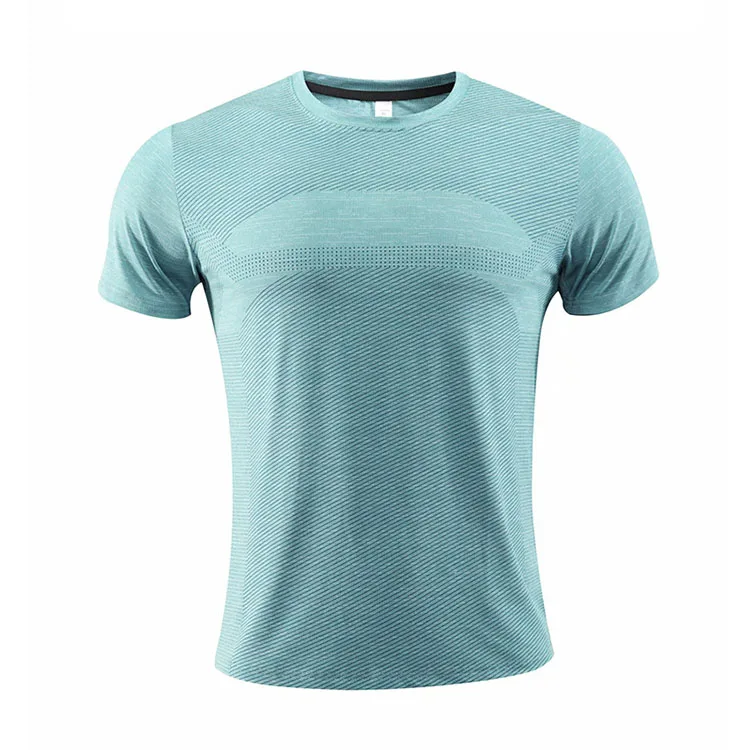 Multicolor Quick Dry Short Sleeve Sport T Shirt Gym Jerseys Fitness Shirt Trainer Running T-Shirt Men's Breathable Sportswear