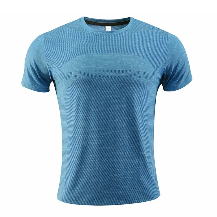 Multicolor Quick Dry Short Sleeve Sport T Shirt Gym Jerseys Fitness Shirt Trainer Running T-Shirt Men's Breathable Sportswear