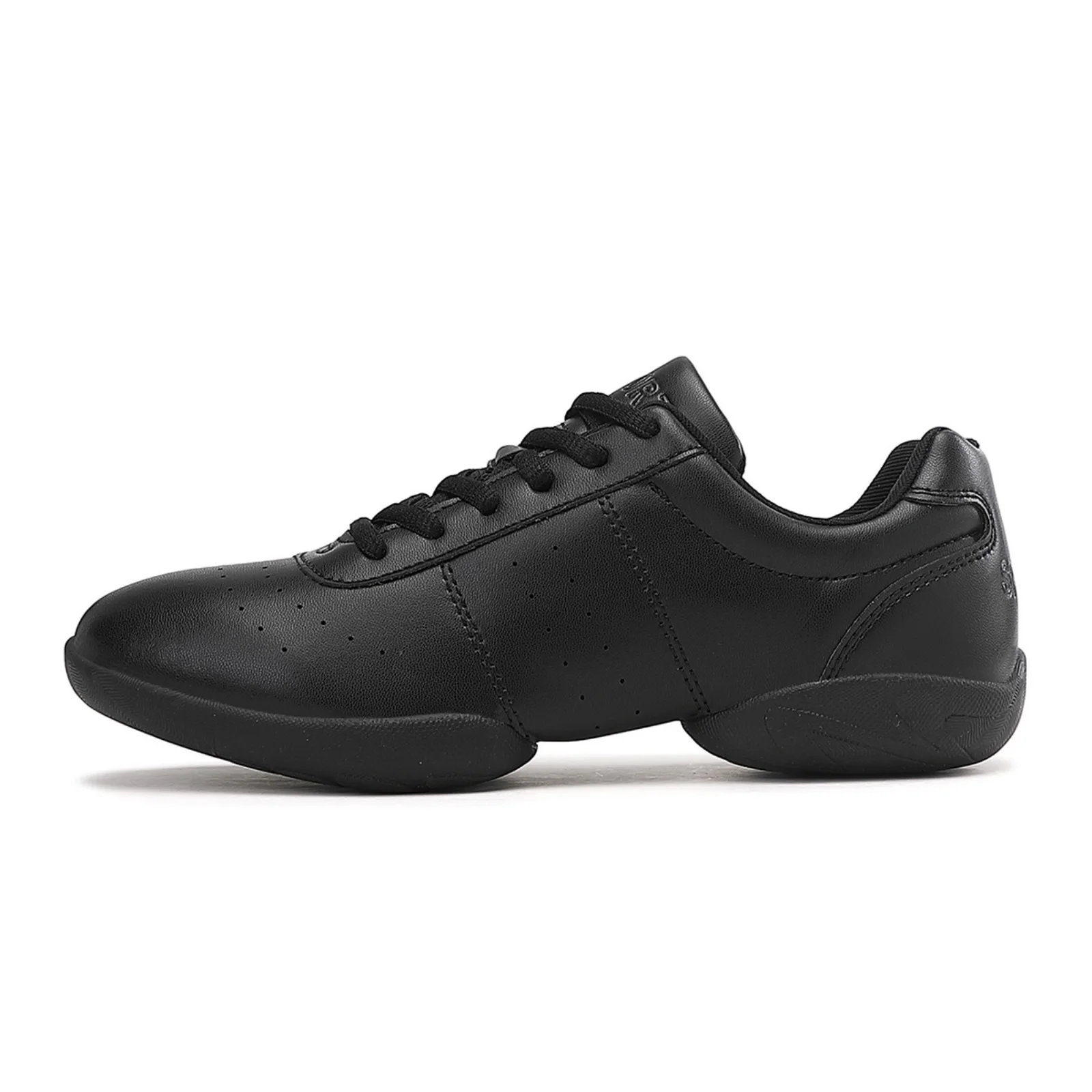 Cheerleading Shoes Women Girls Kids Youth White Black Cheer Shoes Dance Sneakers Lightweight Aerobics Sports Footwear 610