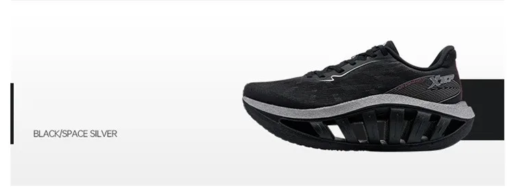 Xtep Light Boat MAX Male Lightweight Rebound Height-Increasing Stronger Propulsive Force Running Shoes 874219110095