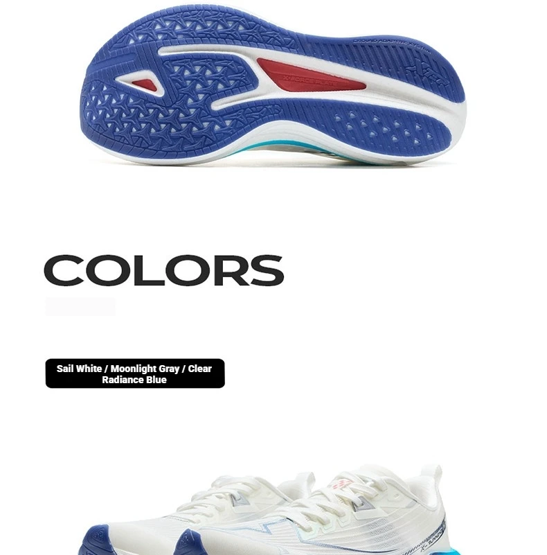 Xtep One Piece Modeling 5.0 Soft Cushioning Sole Combat Non-Slip Durable Support Running Shoes For Male 874219110036