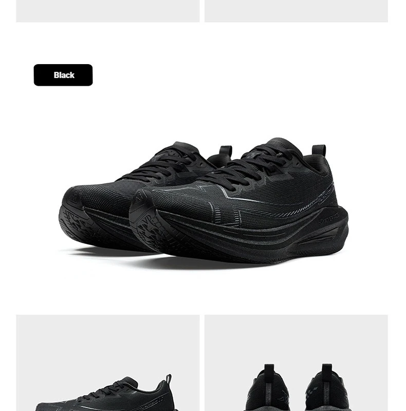 Xtep One Piece Modeling 5.0 Soft Cushioning Sole Combat Non-Slip Durable Support Running Shoes For Male 874219110036