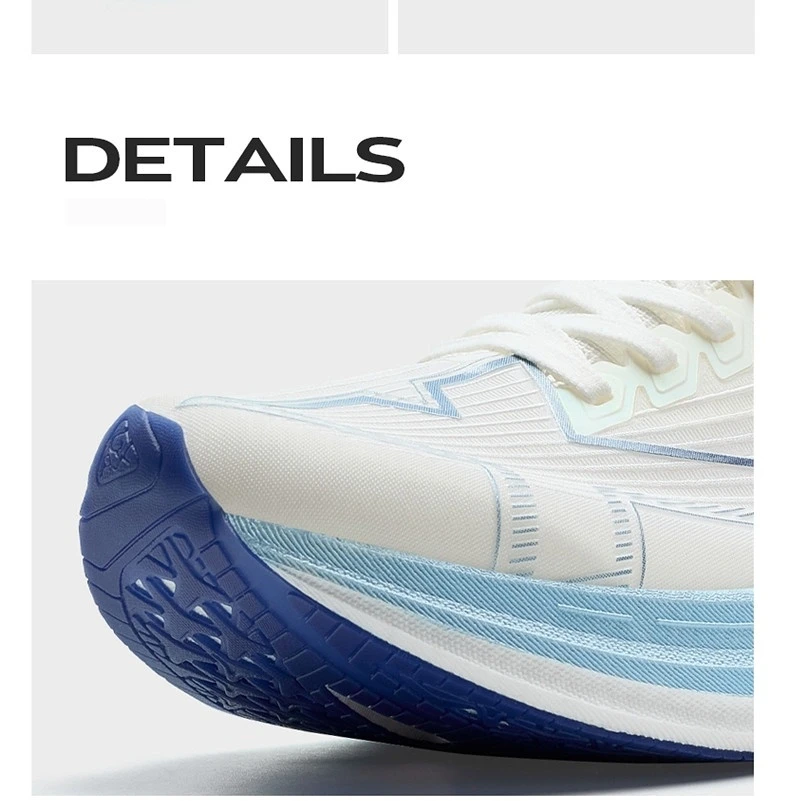 Xtep One Piece Modeling 5.0 Soft Cushioning Sole Combat Non-Slip Durable Support Running Shoes For Male 874219110036