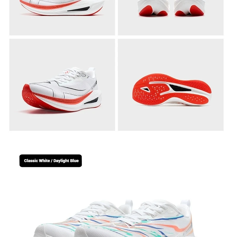 Xtep One Piece Modeling 5.0 Soft Cushioning Sole Combat Non-Slip Durable Support Running Shoes For Male 874219110036