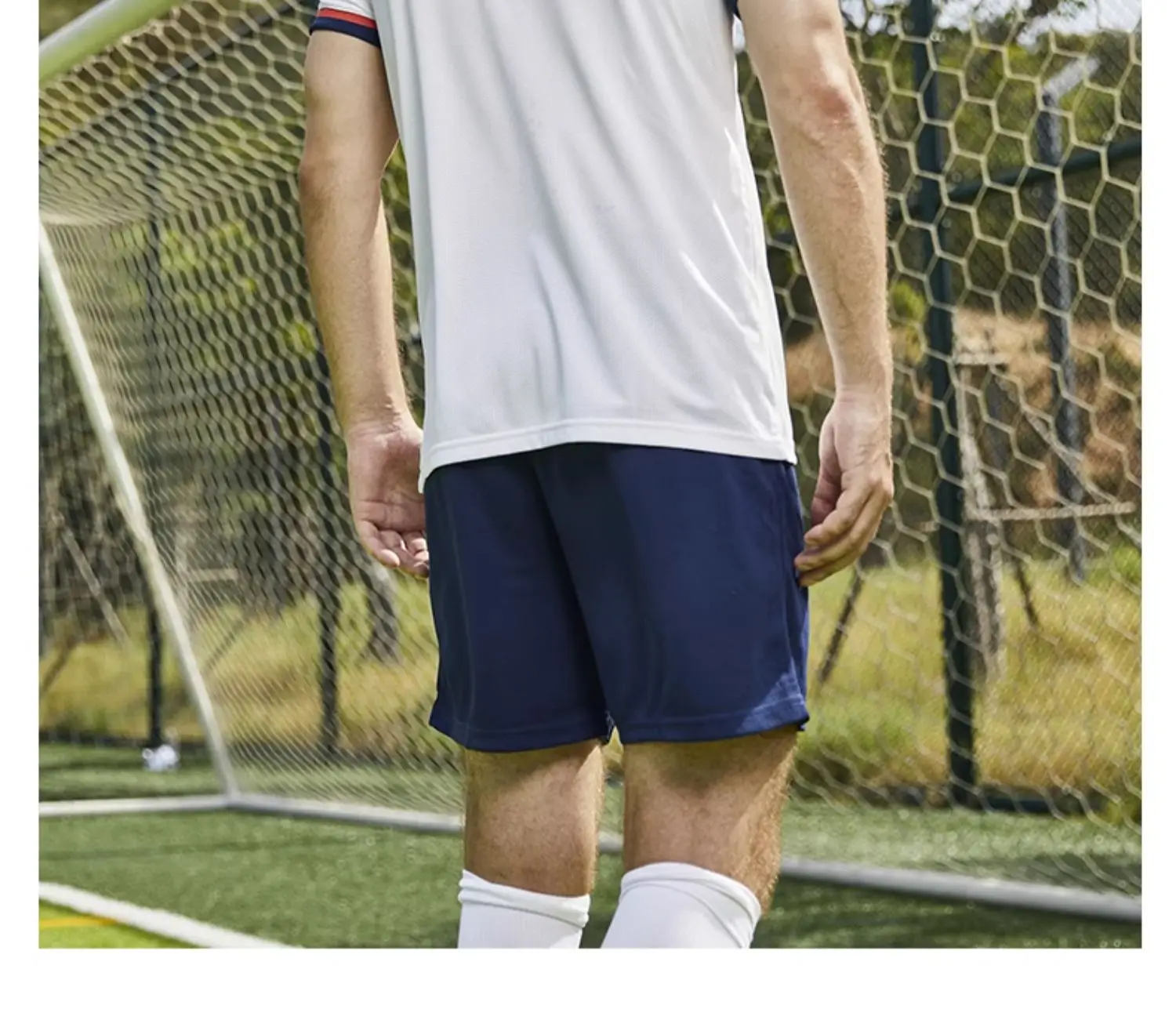 Kelme Men's Football Shorts Outdoor Breathable Running Knitted Shorts Camping Hiking Pants Yoga Basketball Quick Dry Pants