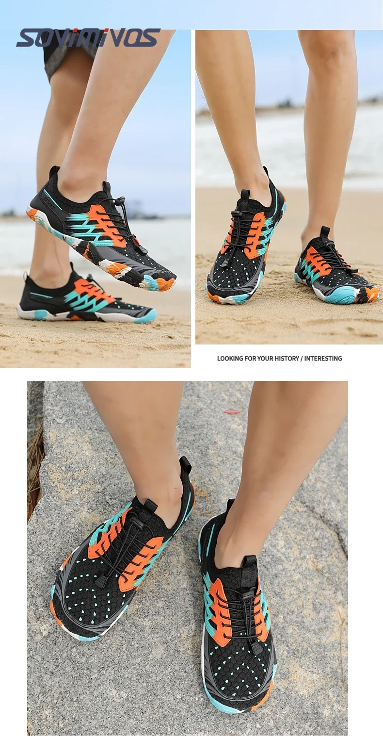 Men's Cross-Trainer | Barefoot & Minimalist Shoe | Zero Drop Sole | Wide Toe Box Women Upstream Swimming Shoes Beach Slippers