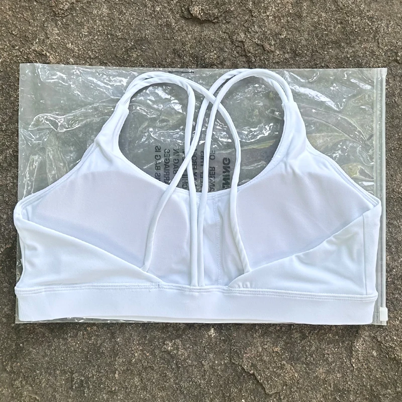 Women Sports Bra Cross Strap Top Women Push Up Sport Bra Yoga Gym Crop Top Brassiere Fitness Top Sport Bra Breathable Bras