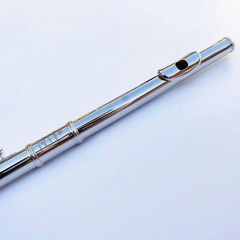 Top Japan YF-471 Flute 16 Hole with E Key YF-271 Silver Plated Flute C Key White Copper Flauta Transversal Music Instrumentos