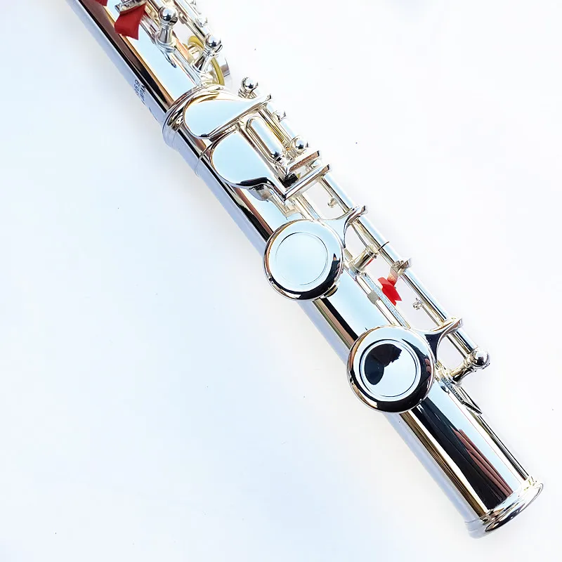 Top Japan YF-471 Flute 16 Hole with E Key YF-271 Silver Plated Flute C Key White Copper Flauta Transversal Music Instrumentos