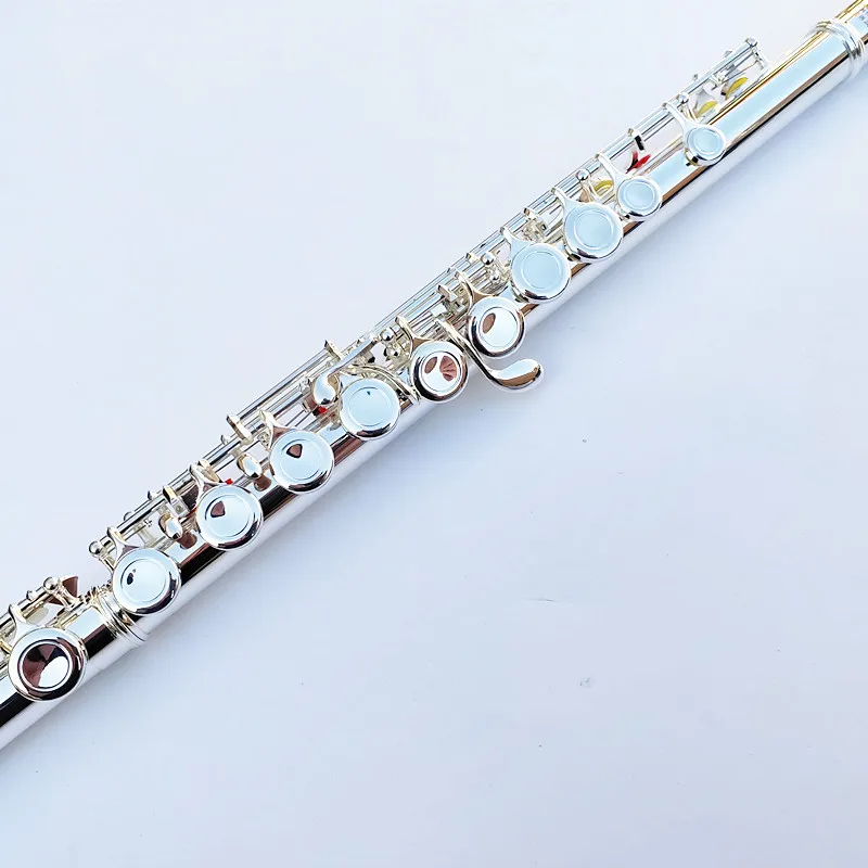Top Japan YF-471 Flute 16 Hole with E Key YF-271 Silver Plated Flute C Key White Copper Flauta Transversal Music Instrumentos