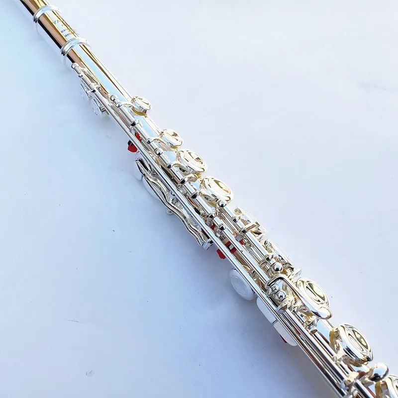 Top Japan YF-471 Flute 16 Hole with E Key YF-271 Silver Plated Flute C Key White Copper Flauta Transversal Music Instrumentos