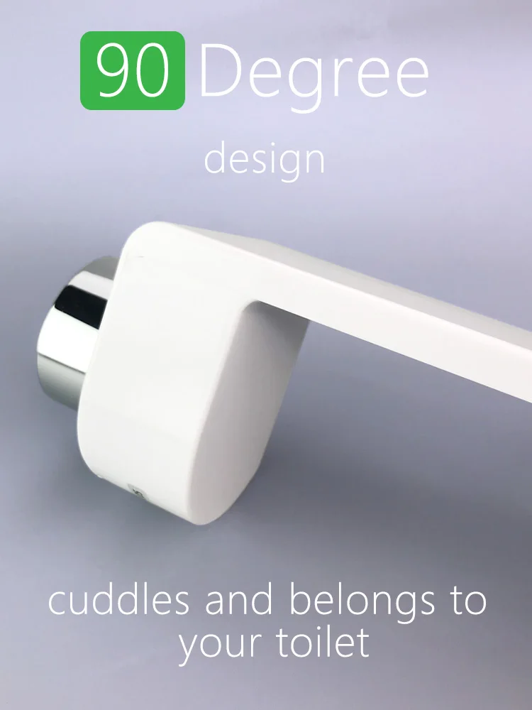 Small Bidet Toilet Seat Attachment Dual Nozzle Butt Cleaner Sprayer Shattaf Japanese Non Electric Toilette Cover