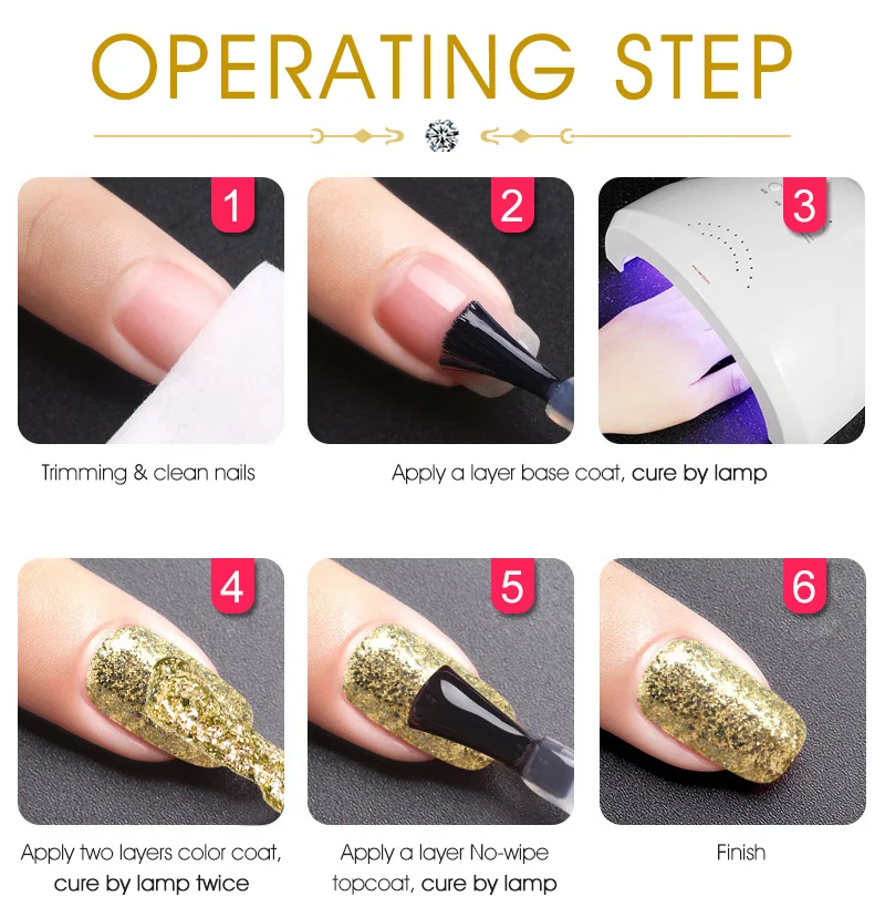 15ml VENALISA Super Nail Gel Polish Color Gel Nail Lacquer Soak off UV LED Gel Pure Black White Color Gel Silk Matte Top Coat