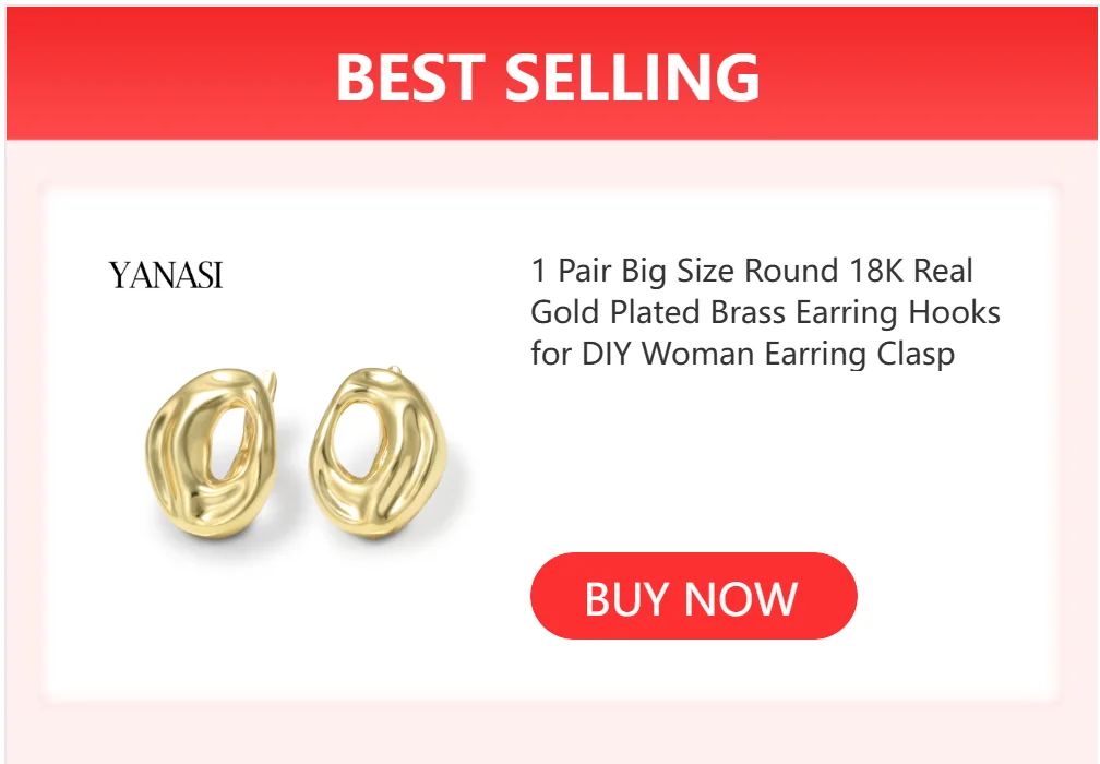 Handmade Earrings Jewelry Material Classic Zircon Earring Hooks Accessories For Women DIY Dangle Earrings Jewelry