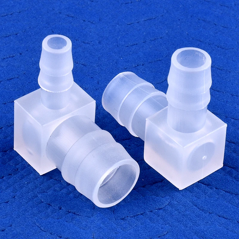 5~200pcs 14~3.2mm PP Reducing Elbow Connectors Aquarium Tank Air Pump Aerator Hose Pagoda Joint Garden Irrigation Pipe Fittings