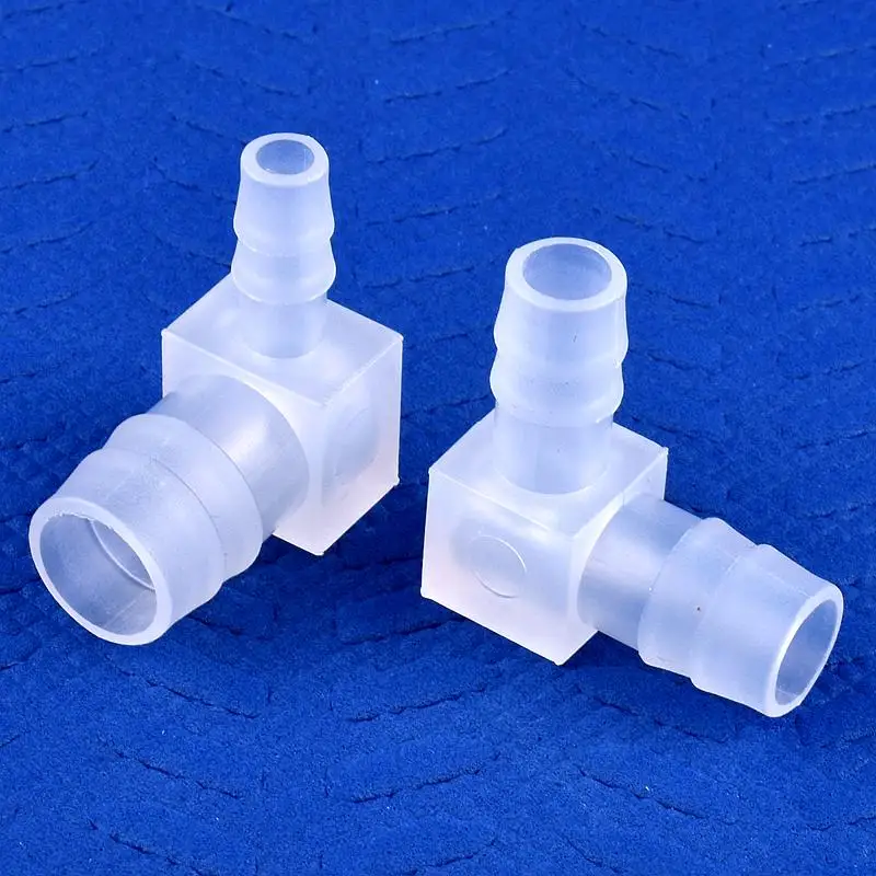 5~200pcs 14~3.2mm PP Reducing Elbow Connectors Aquarium Tank Air Pump Aerator Hose Pagoda Joint Garden Irrigation Pipe Fittings
