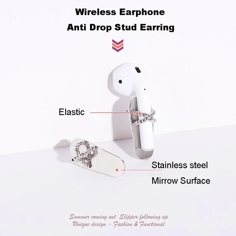For Airpods 2 Anti Loss Earrings Protective Earhooks Earphone Accessories Unisex Anti-lost Ear Clip For Airpods Pro Earhooks