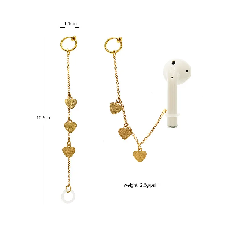 For Airpods 2 Anti Loss Earrings Protective Earhooks Earphone Accessories Unisex Anti-lost Ear Clip For Airpods Pro Earhooks