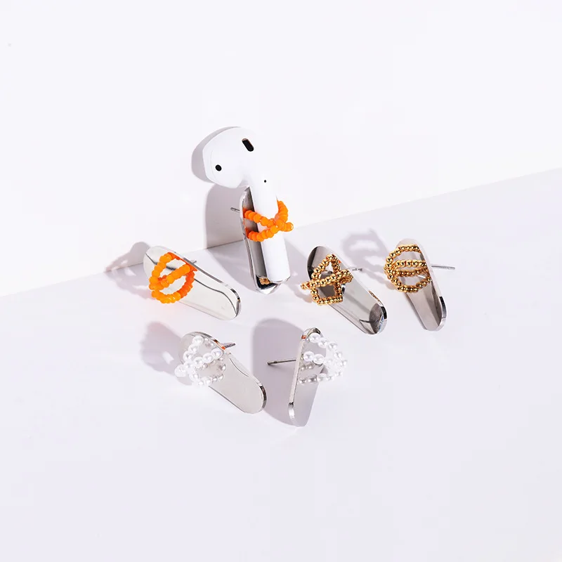 For Airpods 2 Anti Loss Earrings Protective Earhooks Earphone Accessories Unisex Anti-lost Ear Clip For Airpods Pro Earhooks