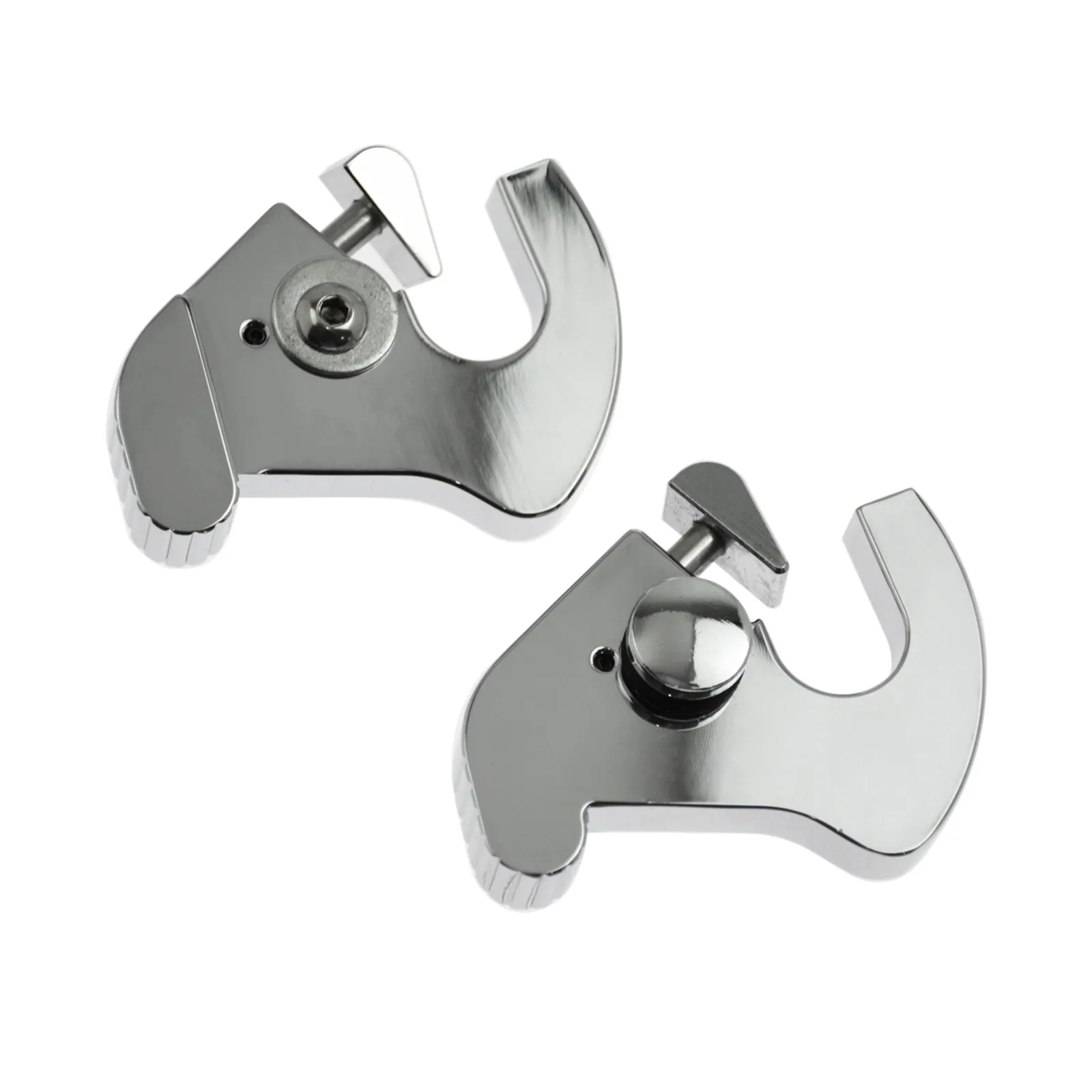 Motorcycle Backrest Detachable Rotary Sissy Bar Luggage Racks Docking Latch Clips Kit For Harley Sportster XL Softail Touring