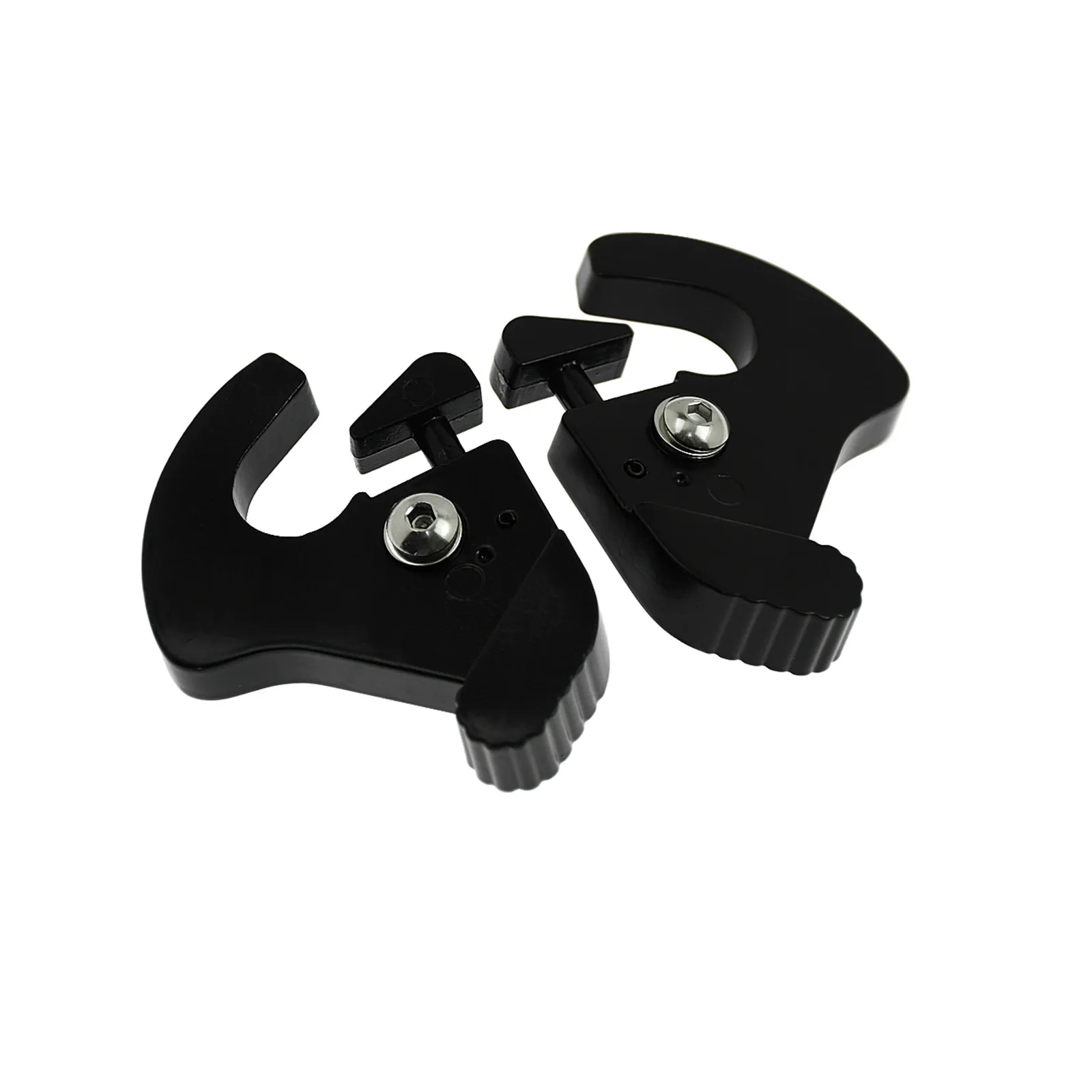 Motorcycle Backrest Detachable Rotary Sissy Bar Luggage Racks Docking Latch Clips Kit For Harley Sportster XL Softail Touring