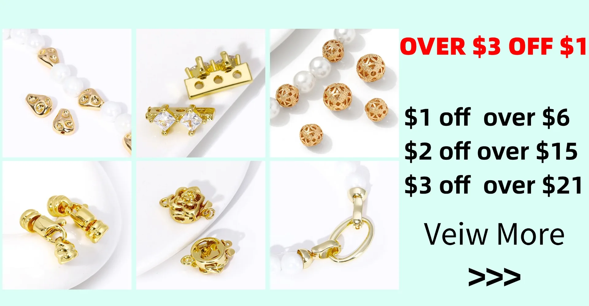 Supplies For Jewelry 14K Real Gold Plated Flat Head Pins DIY Jewellery Making Components 50pcs/lot Promotion