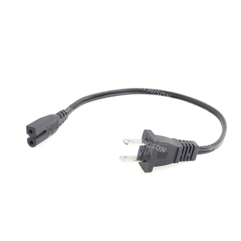18AWG Universal Wall Cable US NEMA-1-15P to IEC320 C7 AC Power Cord Compatible with Vizio E-M-Series HDTV,Sharp,Smart LED TV