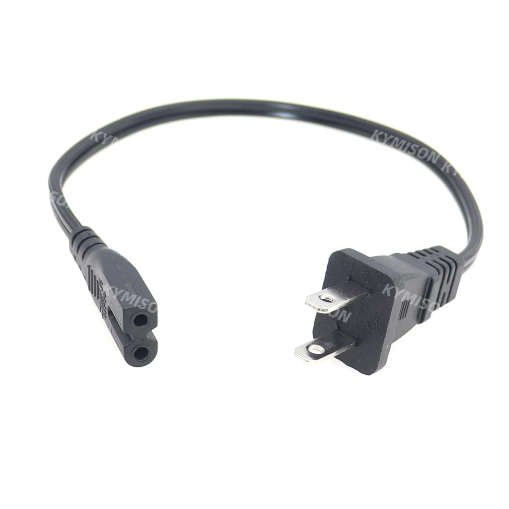 18AWG Universal Wall Cable US NEMA-1-15P to IEC320 C7 AC Power Cord Compatible with Vizio E-M-Series HDTV,Sharp,Smart LED TV