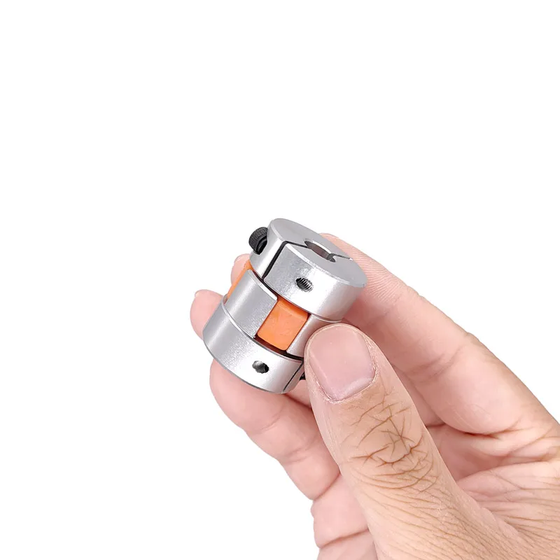 D25L30 6.35/8/9.5/10/12mm stepper motor shaft coupler Flexible Jaw Spider Plum Coupling Shaft Coupler