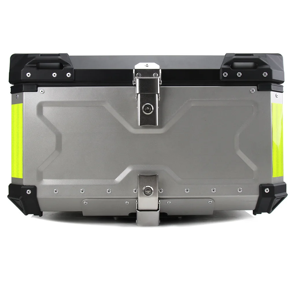 Motorcycle Reflective Sticker Strips Rear Side Top Luggage Box Suitcase Case Trunk Decorative Topbox Night Safety Warning Strip