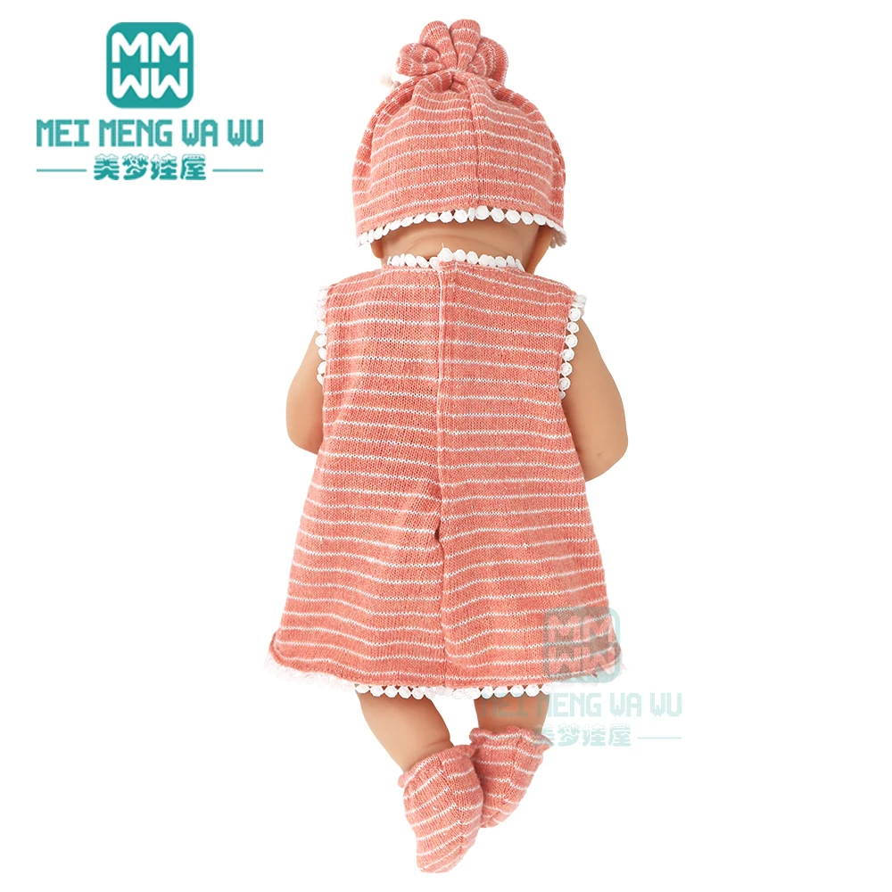 Clothes for Doll Fit 40cm New Born Doll Accessories Soft Piece Crawling Clothes