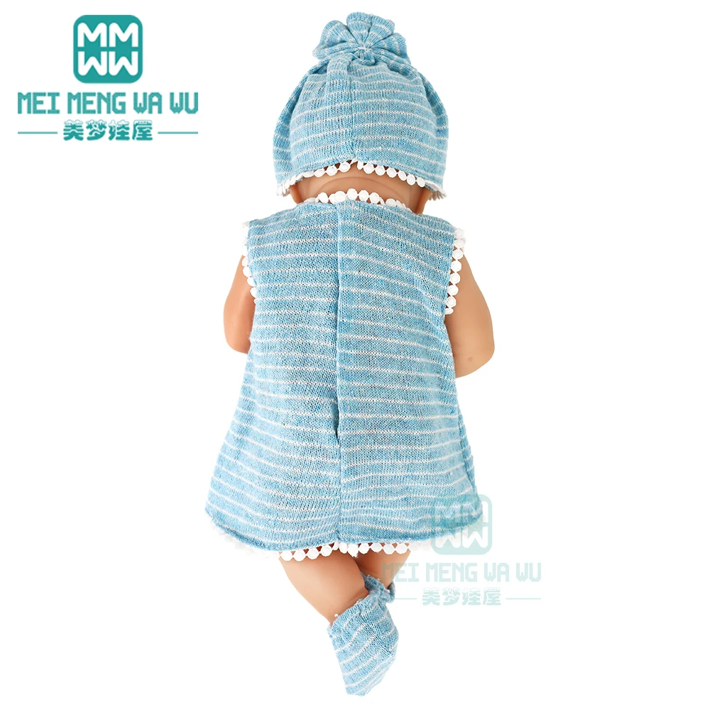 Clothes for Doll Fit 40cm New Born Doll Accessories Soft Piece Crawling Clothes