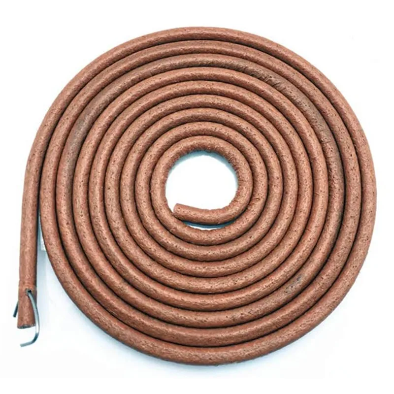 3/16" 5mm Household Home Old Sewing Machines Accessory 72" 183cm Leather Belt Treadle Parts With Hook For Singer Sewing Machine