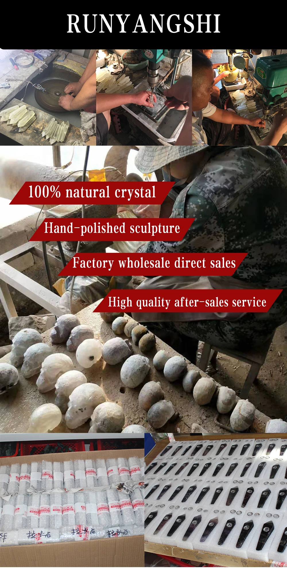 28-32mm Natural Crystal Pyramid Healing Crystal Crafts Rose Quartz Chakra Reiki Crystal Rainbow Fluorite Home Decor Point