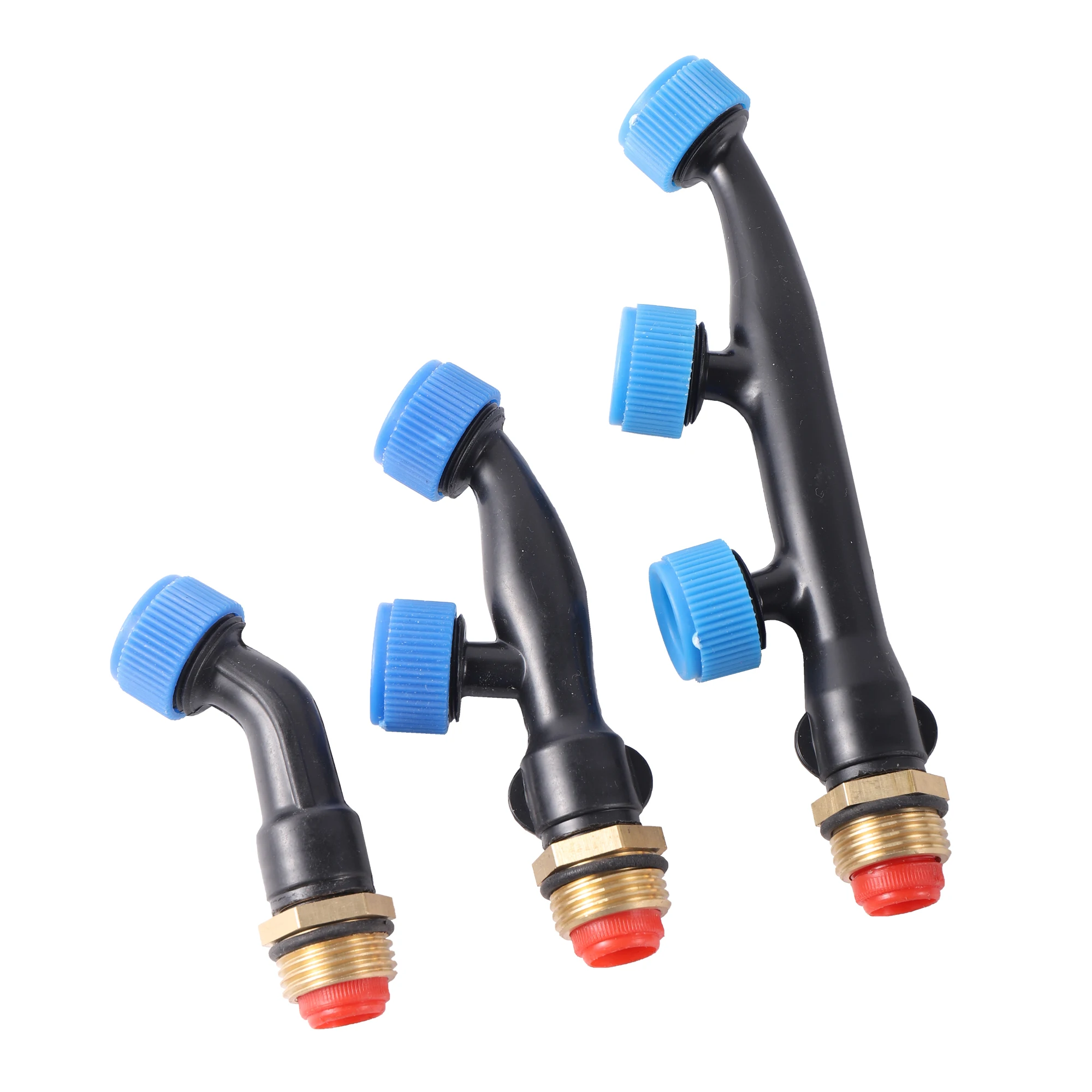 1/4” Female Thread Pesticide Sprayer Nozzle 1/2/3 Nozzle Head Optional Garden Agriculture Greenhouse Irrigation Misting Nozzles