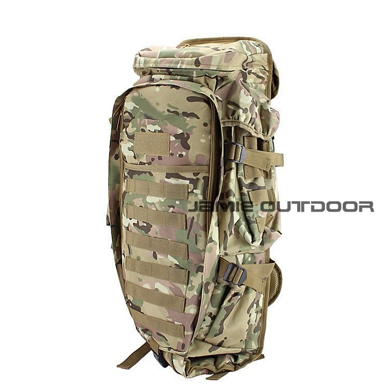 911 Tactical Military Rifle Backpack Nylon Molle Waterprooof Multifunction Outdoor Sports Rucksack Hunting Training Hiking Bag