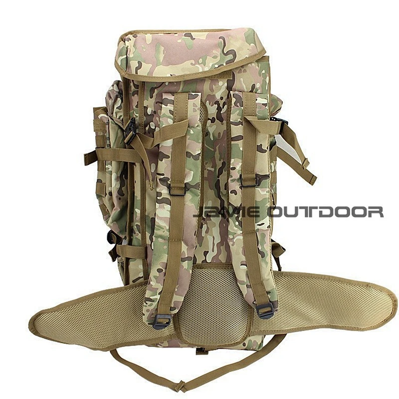 911 Tactical Military Rifle Backpack Nylon Molle Waterprooof Multifunction Outdoor Sports Rucksack Hunting Training Hiking Bag