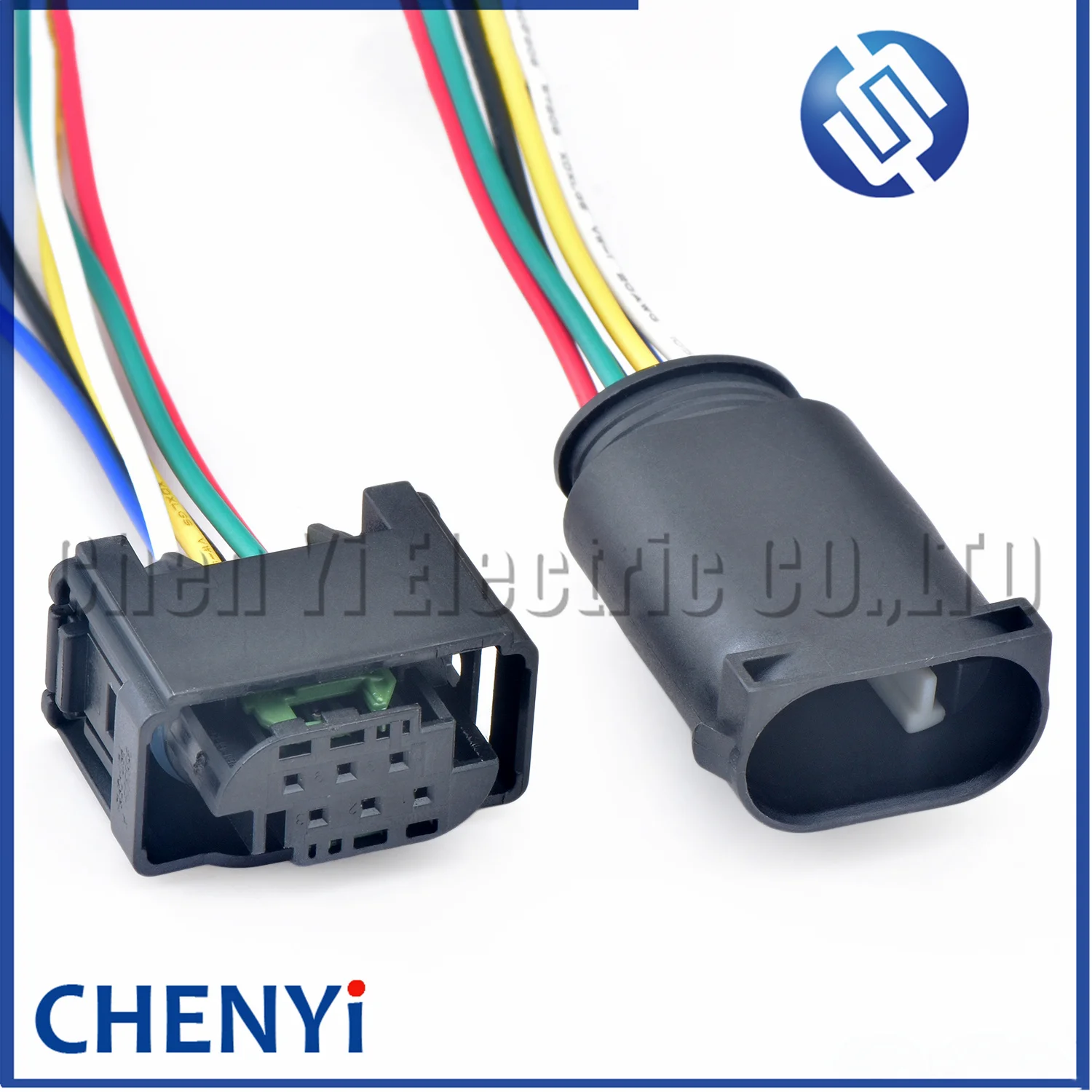 6 Pin female 0.6 mm car Accelerator Pedal Connector plug pigtail 1-967616-1 7M0973119 For Throttle Valve Sensor with wire