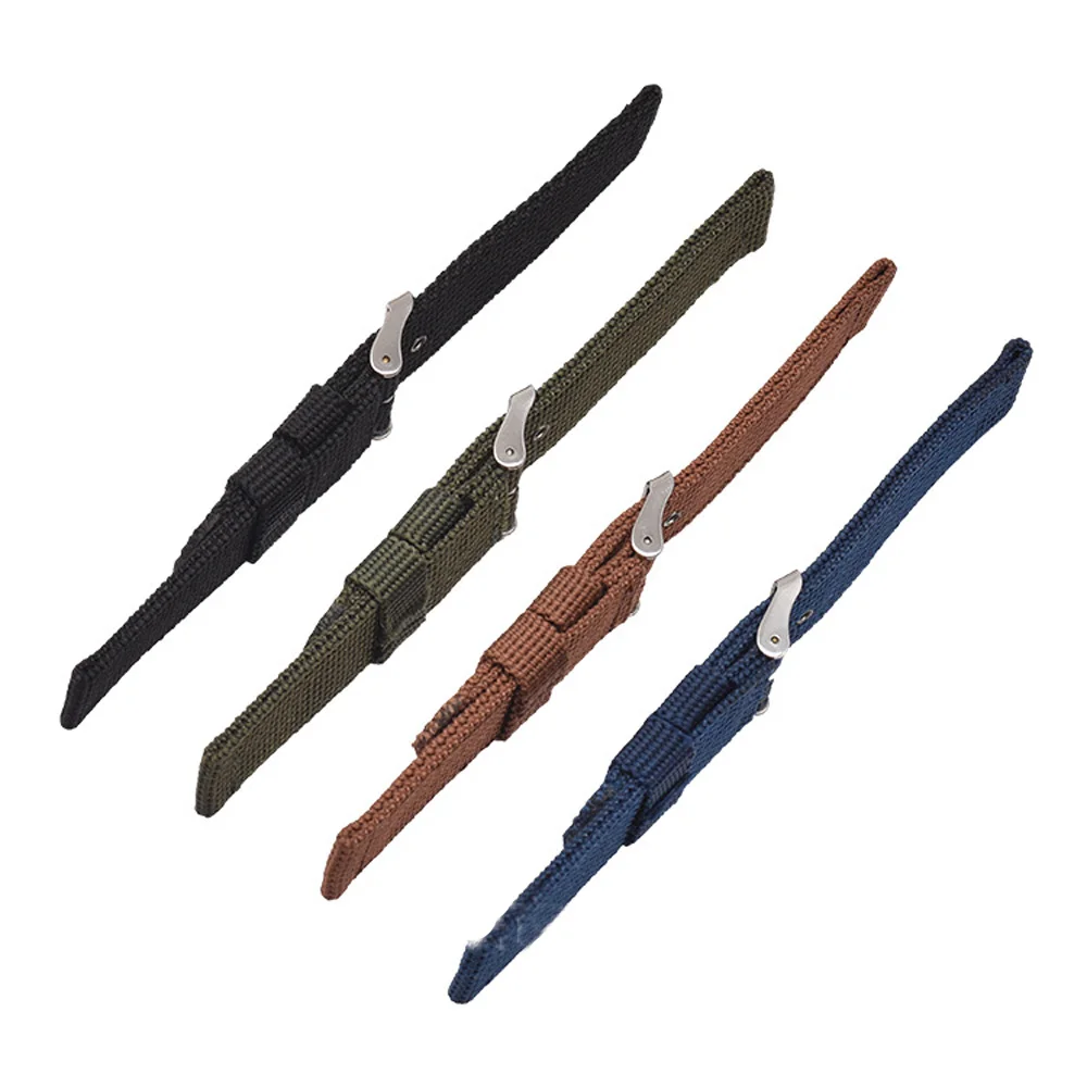 16mm 18mm 20mm 22mm 24mm Waterproof Watch Band Soft and Comfortable Nylon Strap Universal Replacement Canvas Watchband