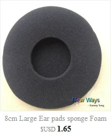 25 Pairs 50 Pcs 18mm Foam Earbud Earphone Earbuds Tips Headphone Ear Pads Cushion Replacement Sponge Covers for Earphone MP3 MP4