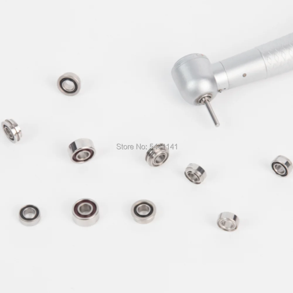 10pcs handpiece ceramic dental bearings SR144TLZWN 3.175x6.35x2.78mm For KV SMARTtorque S609C / S619C / S619 L DA55B2L-814