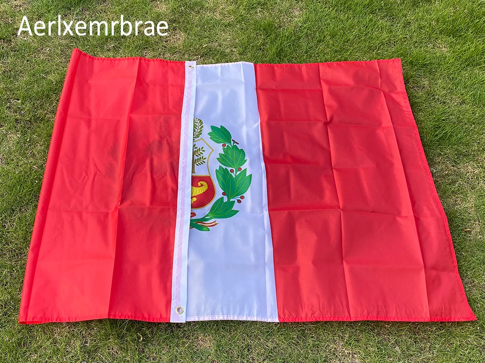 Aerxemrbrae Flag 150x90cm Per PE Peru Flag