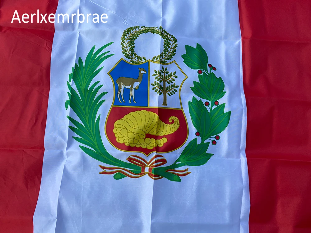 Aerxemrbrae Flag 150x90cm Per PE Peru Flag