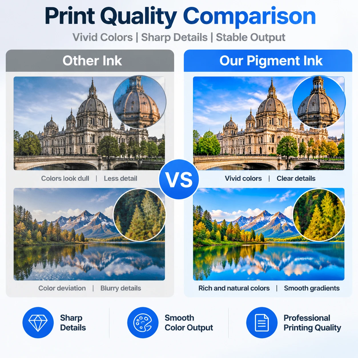 PFI1700 PFI-1700 Ink Cartridge 100% Compatible for Canon Pro 2000 4000 4000s 6000 6000s Pro 2100 4100 6100 With Pigment Ink