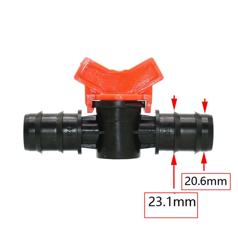 Drip Irrigation 4mm/8mm/10mm/12mm/14mm/16mm/19mm Hose Garden Tap Irrigation Valve Use Water Hose Pe Tube