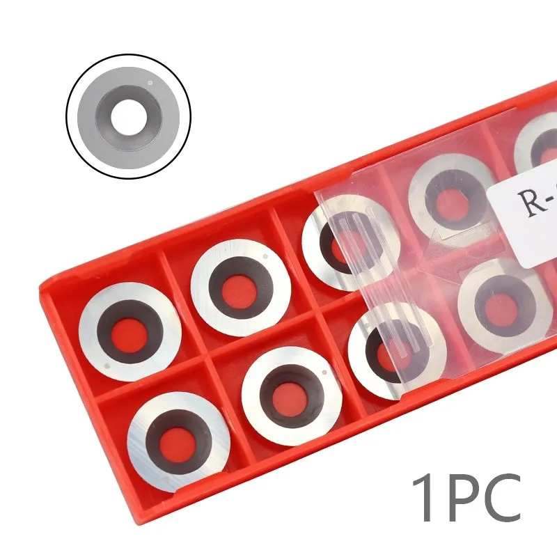 1pc 12/15/16mm Round Carbide Insert Cutter 16x3mm 12x2.5mm 15x2.5mm 30 Degree Inserts For CNC Lathe Wood Turning Cutting Tool