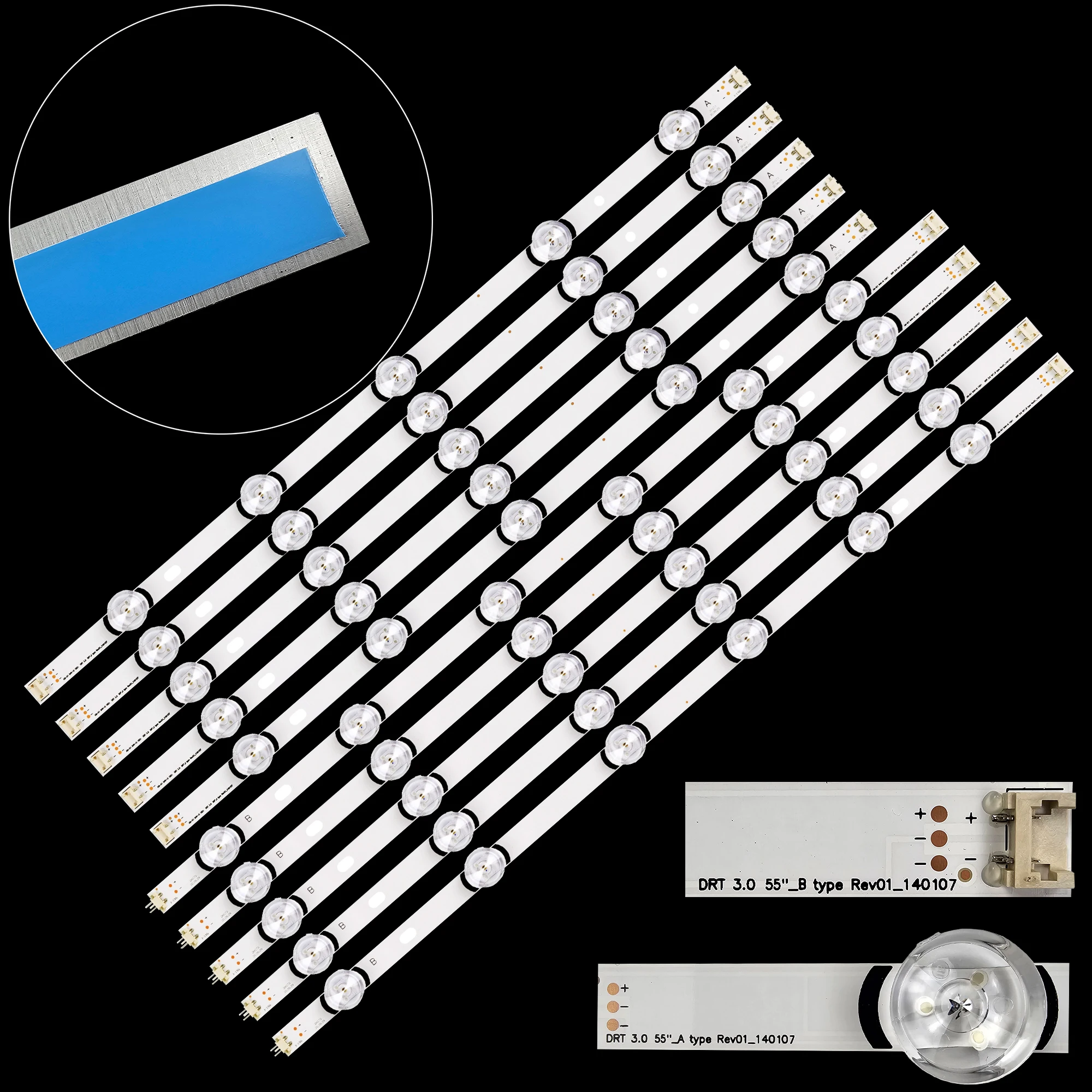 New LED backlight strip For 55LF652V 55LB630V 55LB650V LC550DUH FG 55LF5610 55LF580V 55LF5800 55LB630V 55LB6300